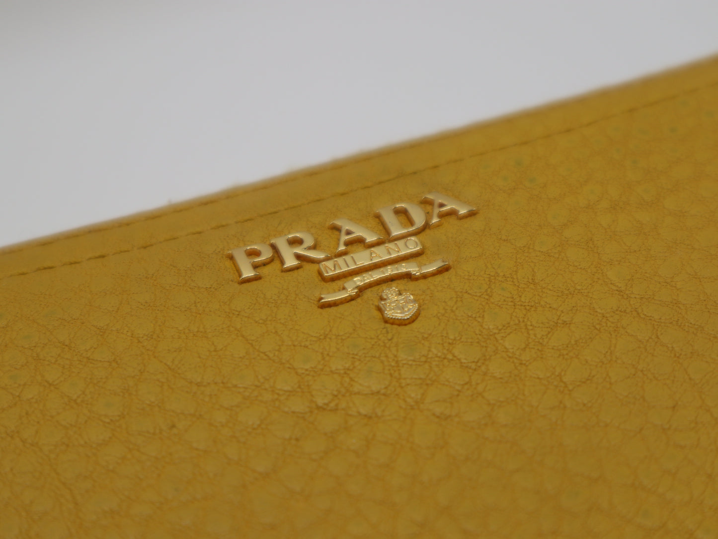 PRADA Saffiano Leather Continental Wallet