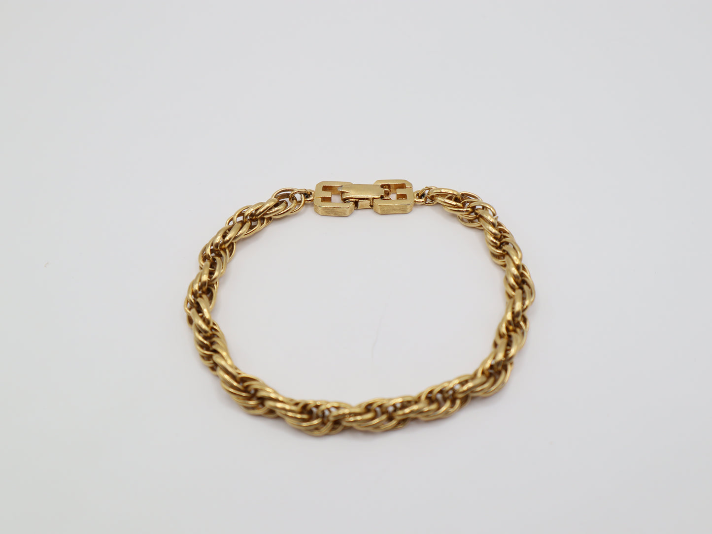 GIVENCHY Vintage Rope Chain Bracelet