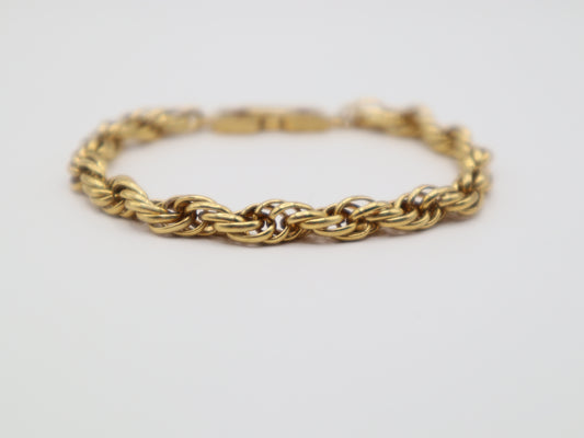 GIVENCHY Vintage Rope Chain Bracelet