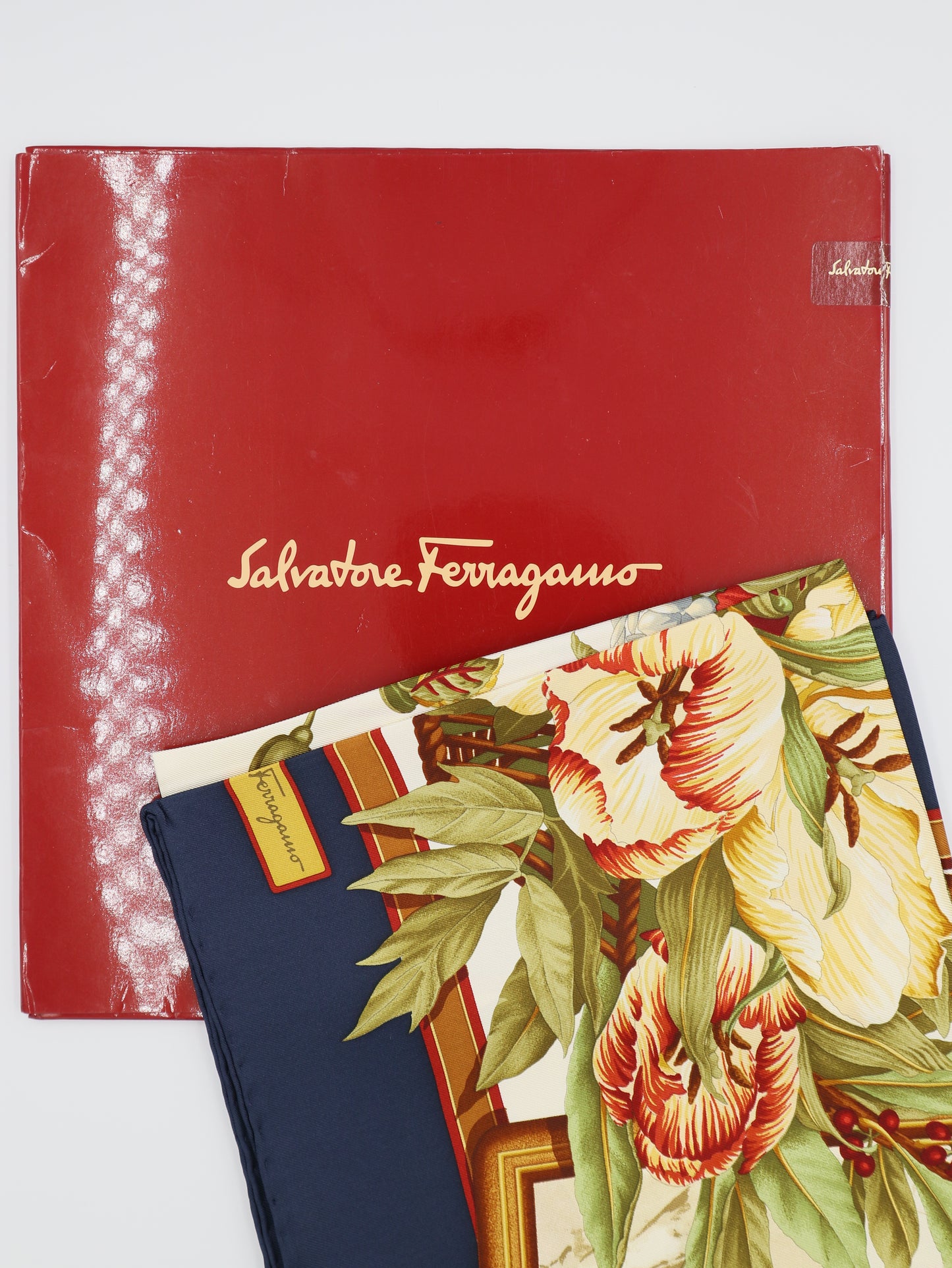 SALVATORE FERRAGAMO Silk Foulard