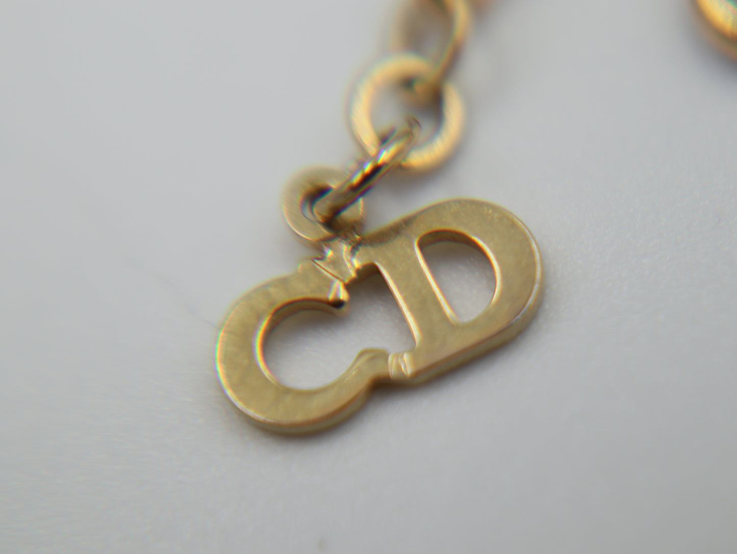 CHRISTIAN DIOR Vintage CD Necklace